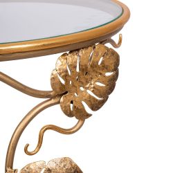 Столик приставной Monstera Deliciosa (Монстера) Амбер