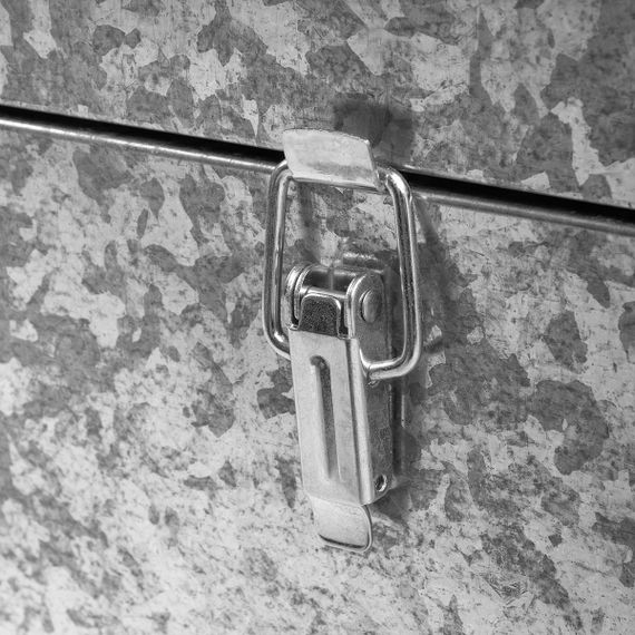 Ящик зимний Helios оцинкованный двухсекционный (28л)