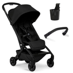 Детская прогулочная коляска Joolz Aer 2 SE с бампером и подстаканником Space black