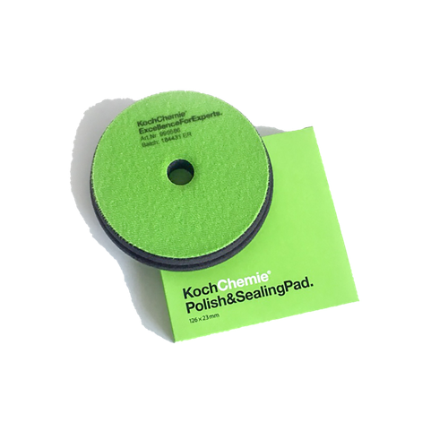 Круг - полировальный KochPolish&Sealing Pad Зеленый 126х23мм