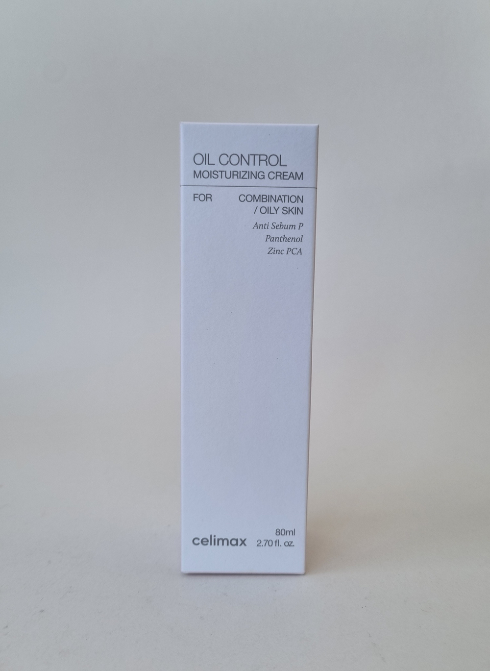 Увлажняющий крем против жирного блеска Celimax Oil Control Moisturizing Cream 80 мл