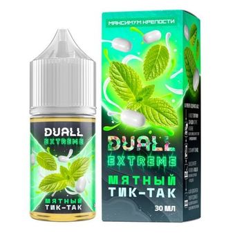 Жидкость DUALL Extreme Salt 2% HARD 30 ml - Мятный Тик-Так
