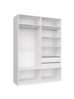 Шкаф для одежды Чарли №24 160см; цвет белое сияние