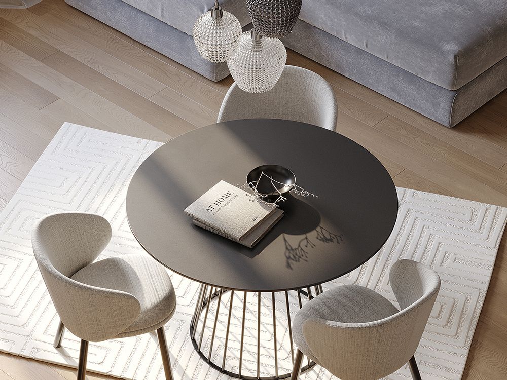 Стул Comfy, рогожка, шпинат