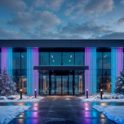 Светодиодная лента герметичная DOT-PFS-X120-12mm 24V RGB (14 W/m, IP68, 5m) (Arlight, 5 лет) 058096