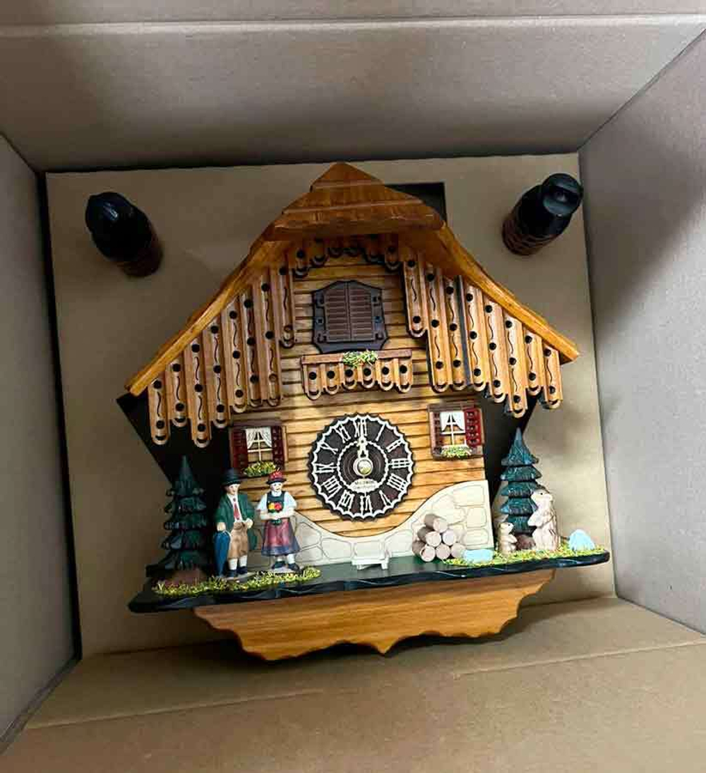 Настенные часы с кукушкой Sars T5074-8M