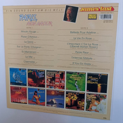 James Last Paris, Mon Amour (Melodien Einer Weltstadt) (Germany 1982)