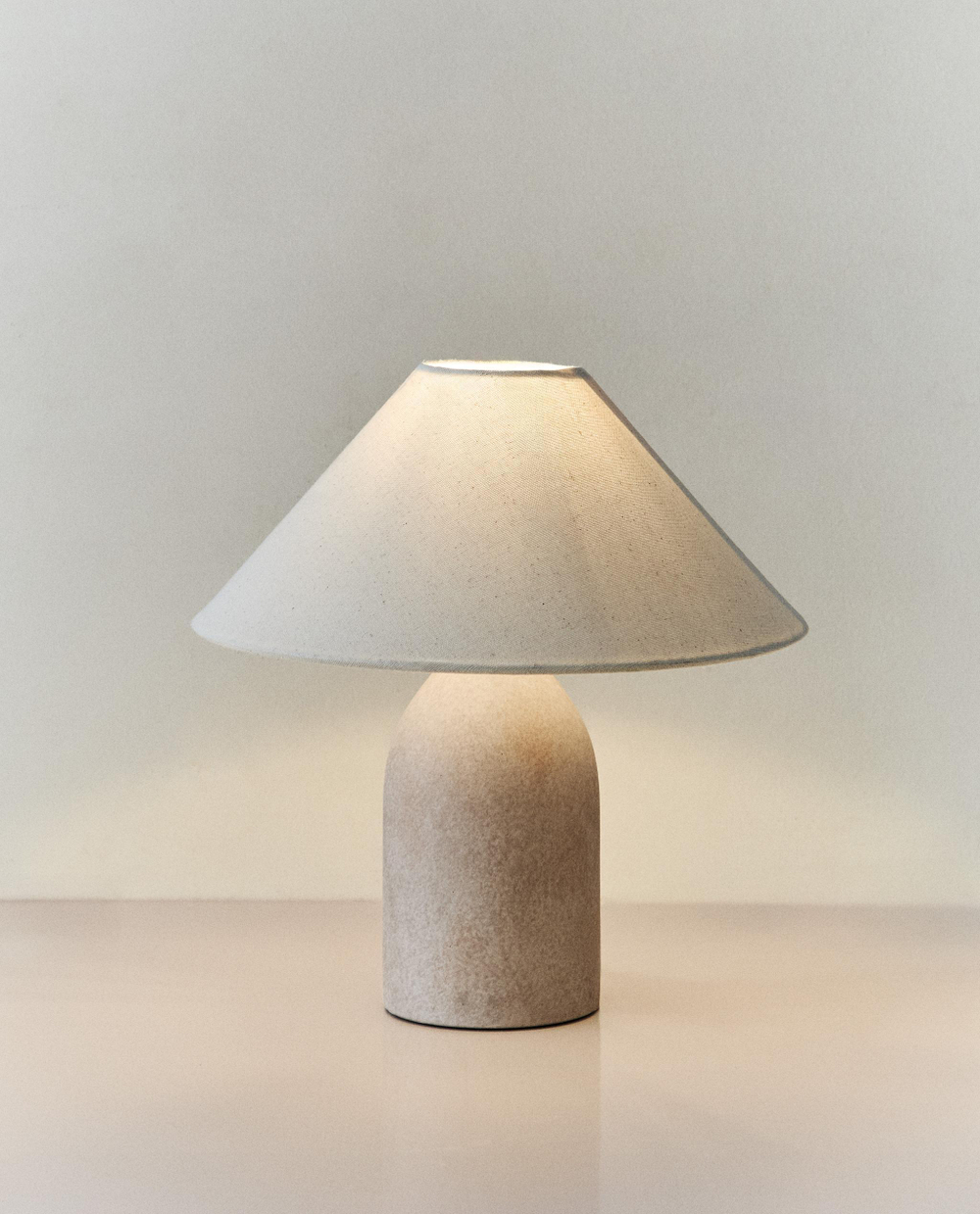 Zara Home Настольная лампа, цвет экрю, 31.5 см
