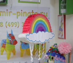 Пиньята С Днём Рождения! - Радуга - mir-pinata.ru - мир-пиньята