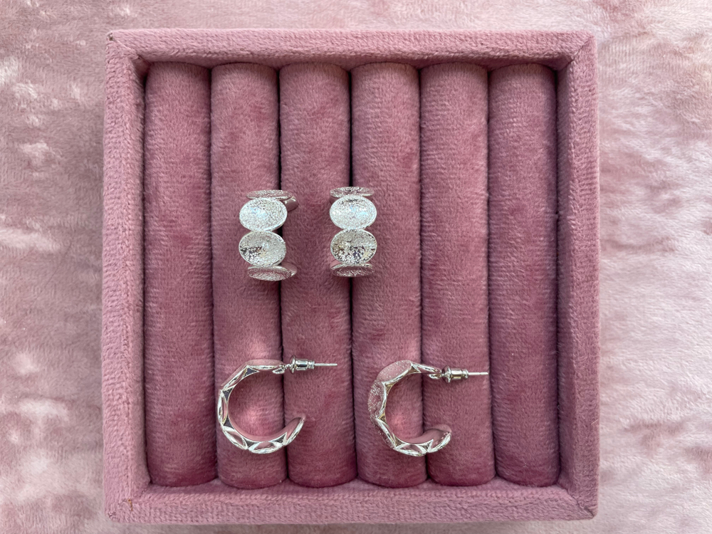 Серьги-Кольца "Монетки", 19,5мм