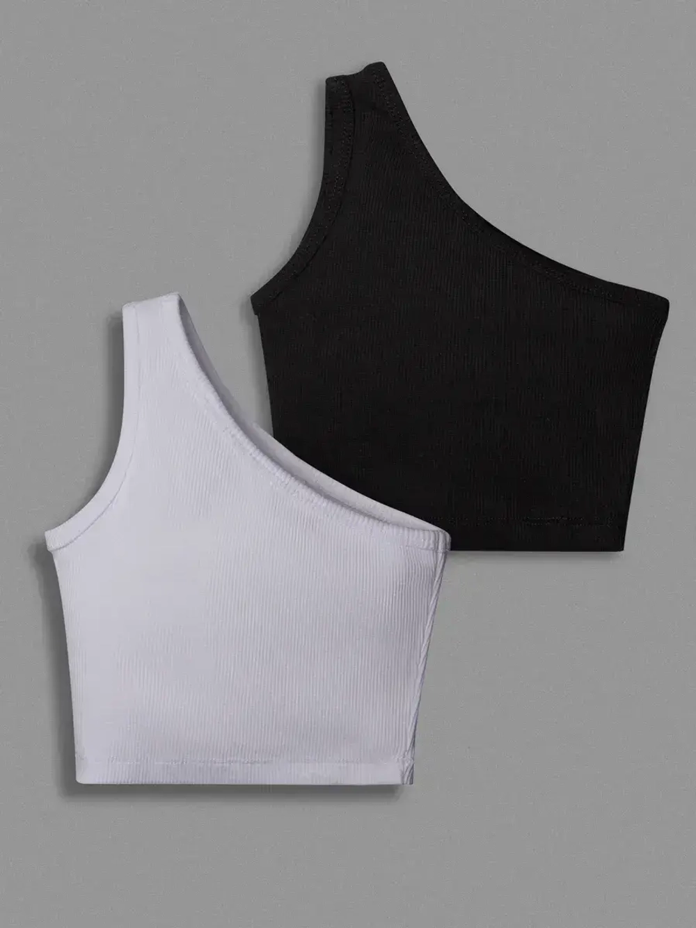 Летний топ для девочки на одно плечо