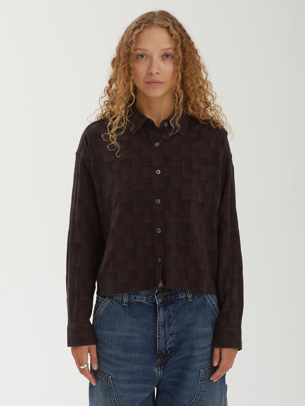Женская Рубашка Vivian Plaid