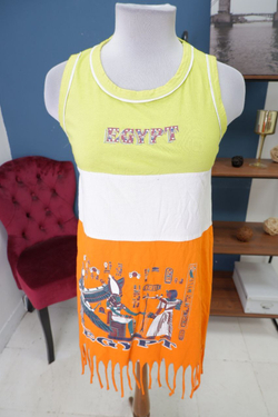 Топ-туника с принтом 44 размер