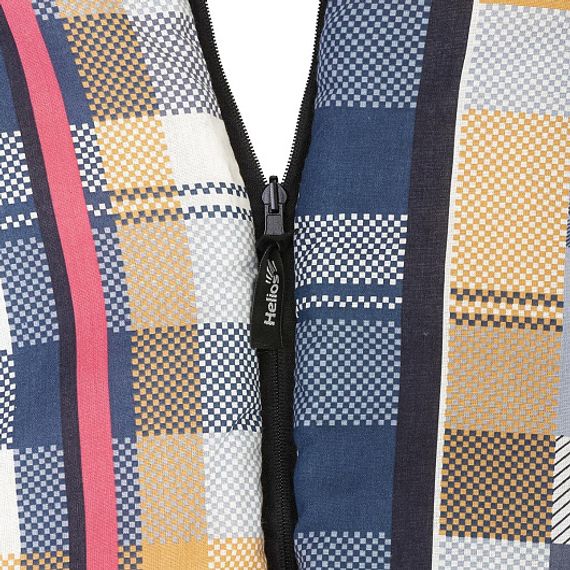 Спальный мешок OLYMPUS Wide Plus 300 (220х106, холлоф., зеленый/город) (T-HS-SB-OWP-300-NC) Helios