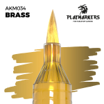 Акриловый маркер с кистью AK Playmarkers Brass