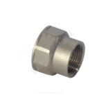 Муфта латунь никель переходная Ду 32х15 (1 1/4"х1/2") ВР/ВР RTP (РосТурПласт) 25174