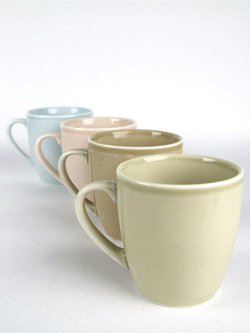 Кружки парные набор Башкирский фарфор, 270 мл, 2 шт, фарфор, цвет, для кофе и чая