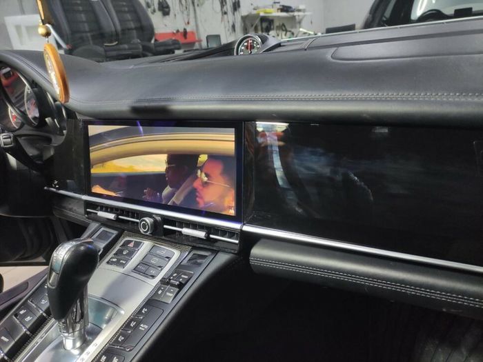 Магнитола для Porsche Panamera 970 2013-2015 (вместо PCM 3.0) - RDL-Panamera монитор 12.3" на Android 12, Быстрая, CarPlay, 4G SIM-слот