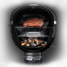 Угольный гриль Weber Summit Kamado S6 Grill Center, 61 см, чёрный