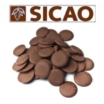 Глазурь шоколадная молочная (Sicao - Сикао), 200 гр