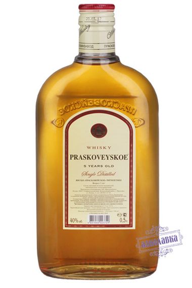 Прасковейское. Виски 3 года. 0,5 л
