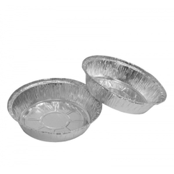 Форма алюминиевая круглая 158х35 мм. 470 гр. (125/1000 шт.) COMPLEMENT (CN55L)