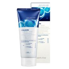 Farmstay пенка увлажняющая очищающая с коллагеном Collagen Water Full Moist Deep Cleansing Foam 180 мл