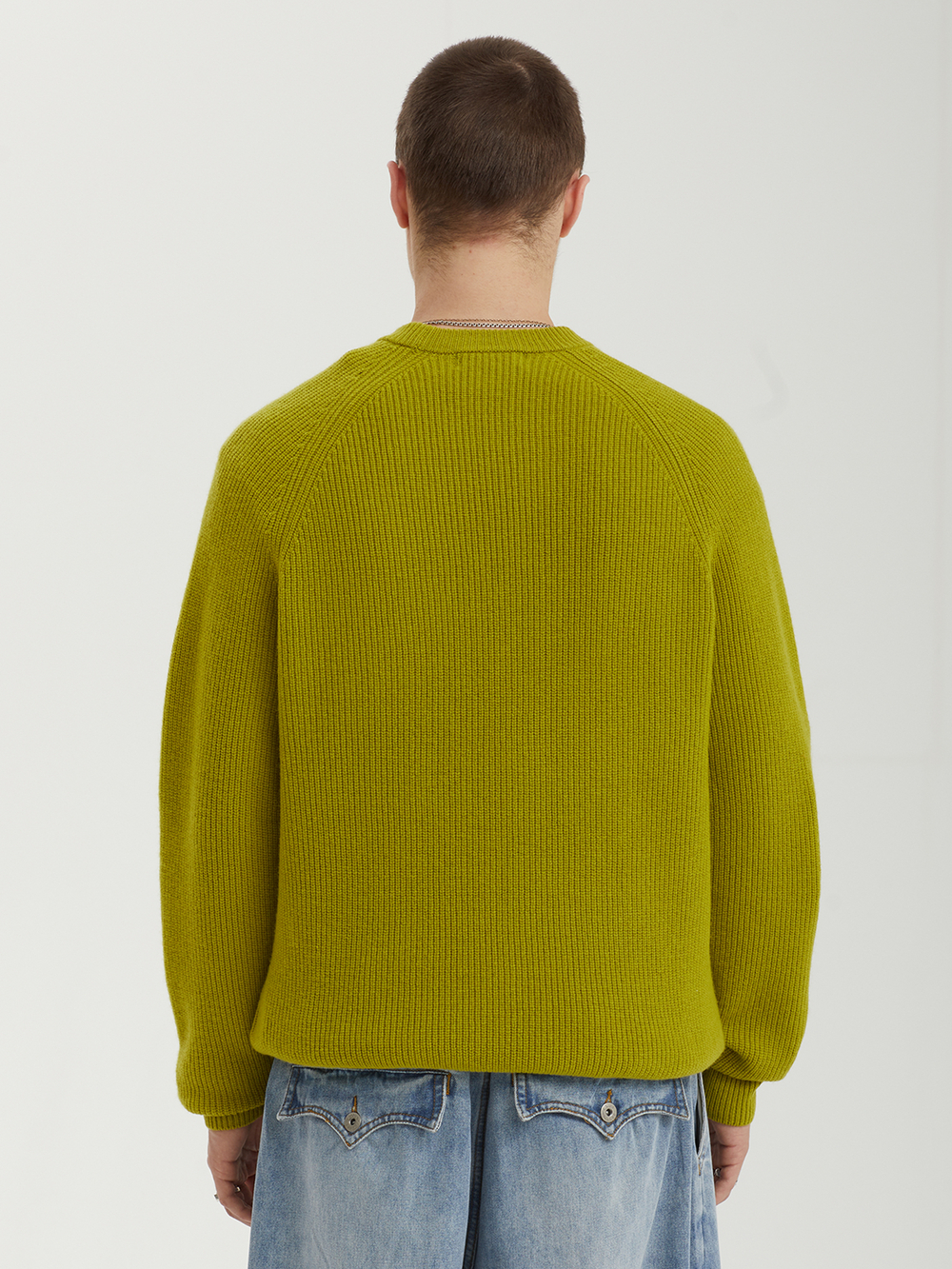 Мужской Свитер Lambswool Raglan