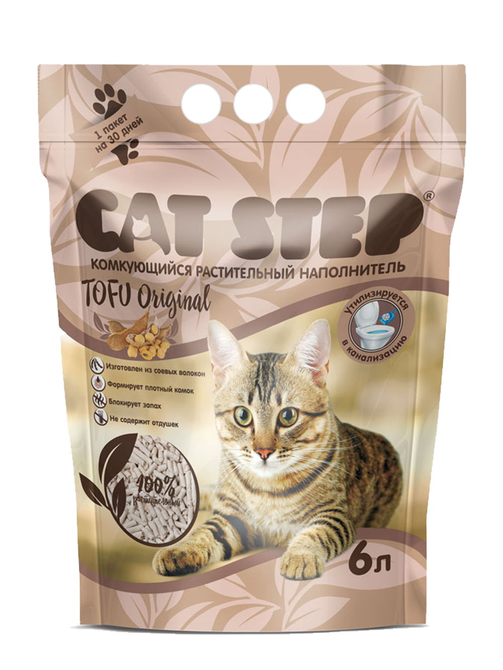 Cat Step Тофу Оригинал 6л.