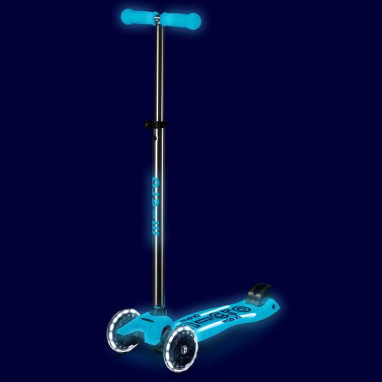 Самокат Maxi Micro Deluxe Glow Plus LED