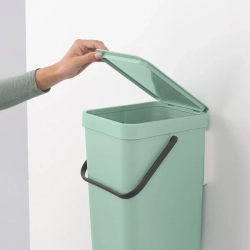 Brabantia Контейнер для мусора Sort & Go 12л для сортировки Jade Green