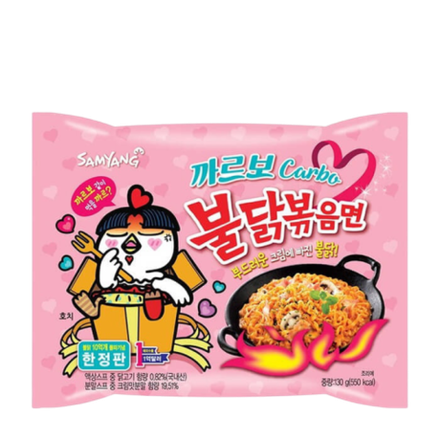 Острая корейская лапша Samyang Buldak в ассортименте