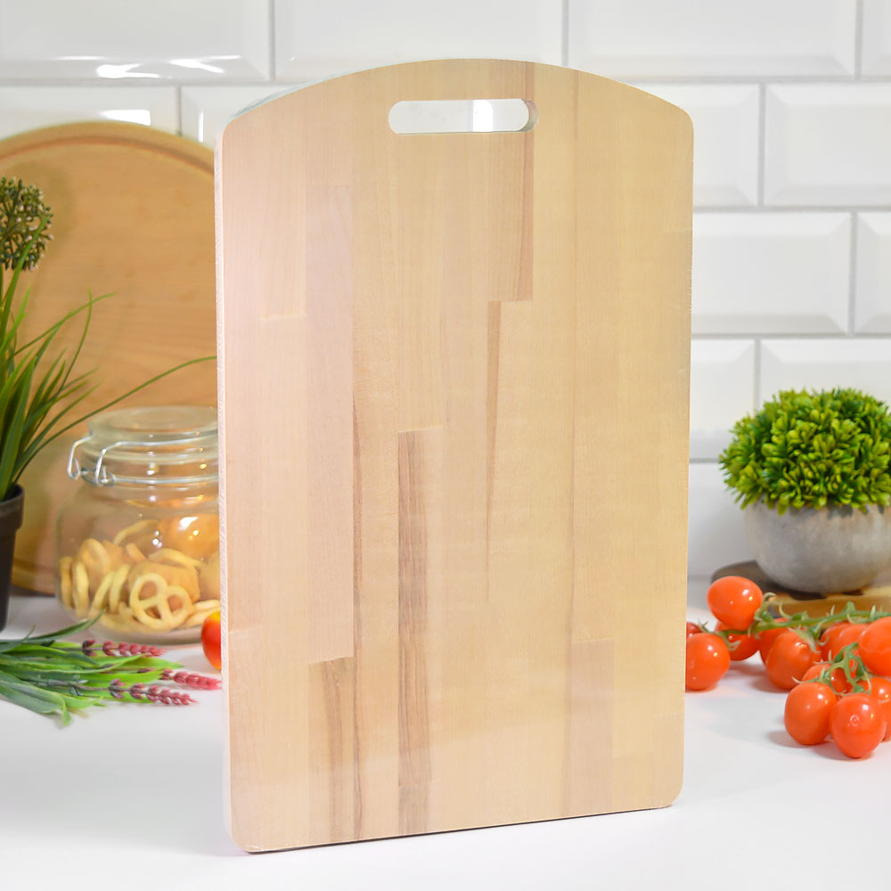 Доска разделочная 22*35*1,2см массив березы