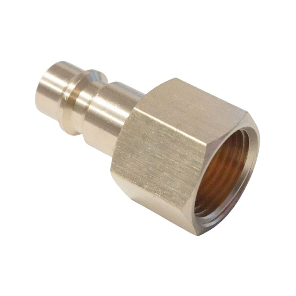 WDK-30PFB Штуцер быстроразъемного соединения  с внутренней резьбой 3/8" BSPT, латунь