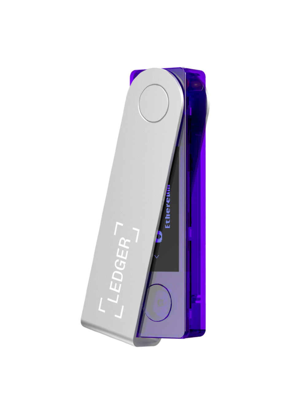 Аппаратный кошелек для криптовалют Ledger Nano X Cosmic Purple