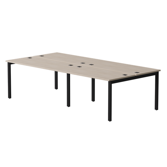 Бенч-система на 4 места Everprof EVO на металлокаркасе 2360х670(1370)x755