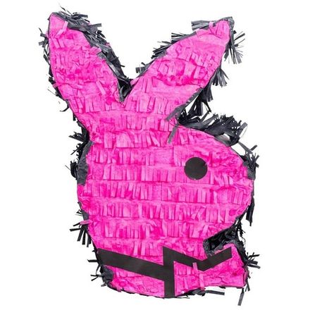 Пиньята "Розовый заяц Playboy"