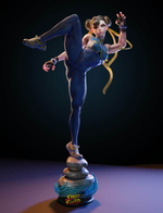 Чунь Ли Фигурка Chun-Li Street Fighter