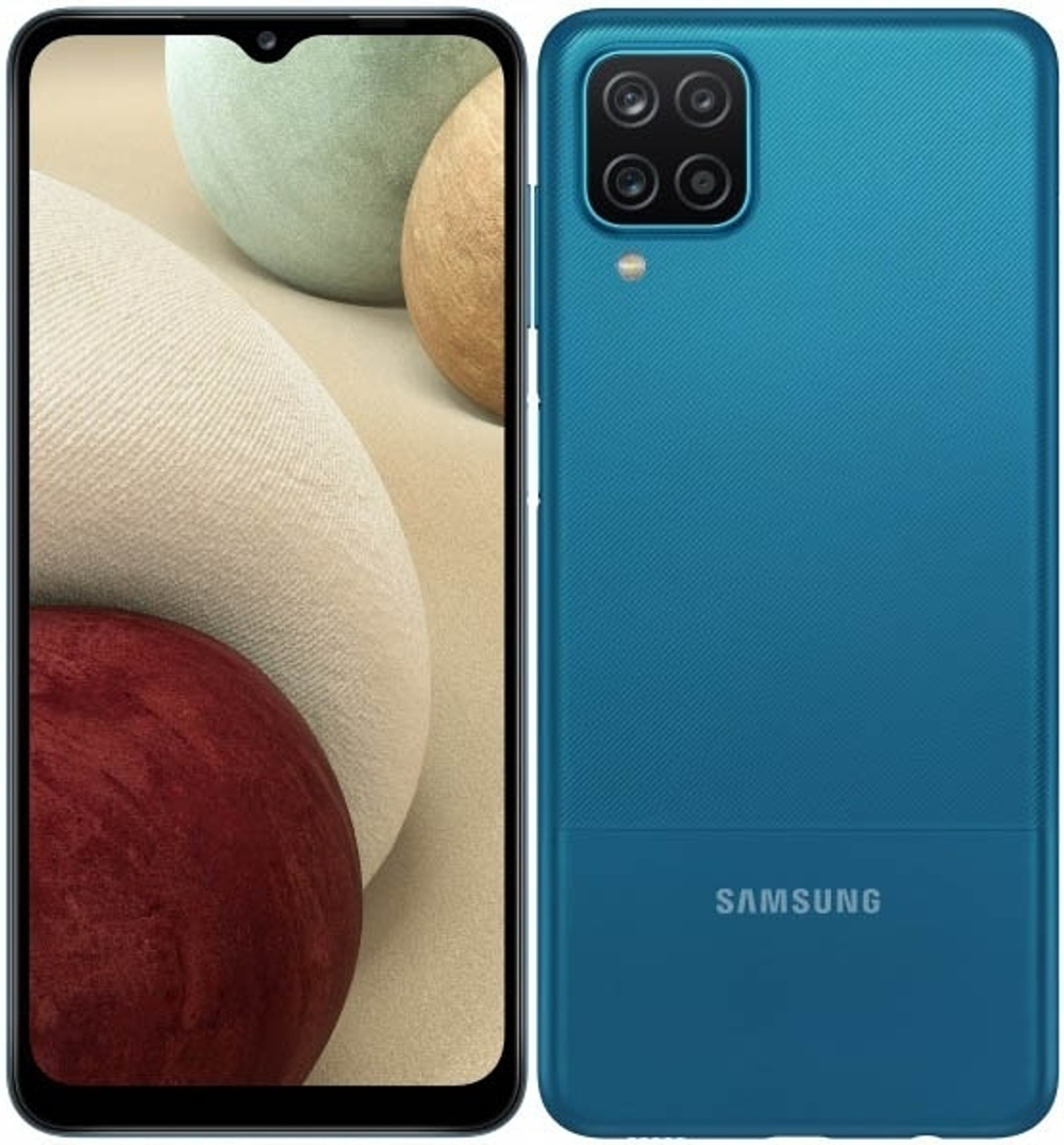 Смартфон Samsung Galaxy A12 3/32Gb Blue (SM-A125FZBUSER) (4G LTE)