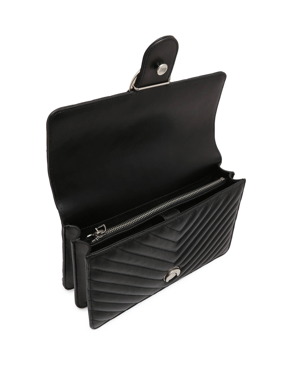 кожаная сумка через плечо love one Pinko - черный(100941 A0GK)