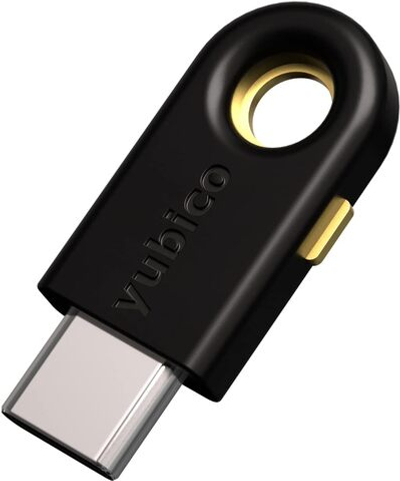 Yubico YubiKey 5C — Ключ безопасности для двухфакторной аутентификации (USB-C) Защитите свои онлайн-аккаунты с помощью FIDO-сертифицированного решения