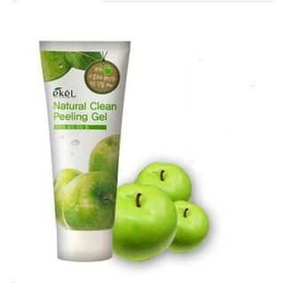 Пилинг-скатка с экстрактом зеленого яблока EKEL Apple Natural Clean Peeling Gel 180 мл