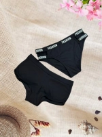 Раздельный спортивный купальник плавками и шортиками