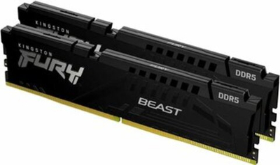 Оперативная память KINGSTON FURY Beast DDR5 64GB 6000MHz CL30 UDIMM KF560C30BBEK2-64
