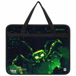 Папка на молнии с ручками BRAUBERG А4, 1 отделение, пластик, 80 мм, "Ominous spider", 273371