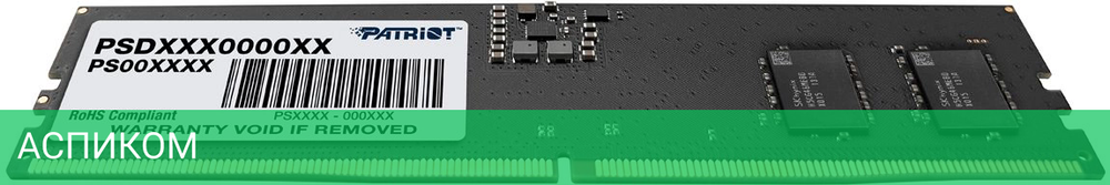 Оперативная память Patriot Signature Line DDR5 32GB (PSD532G52002)