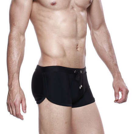 Мужские плавки боксеры Seobean Surf Swim Boxers черные