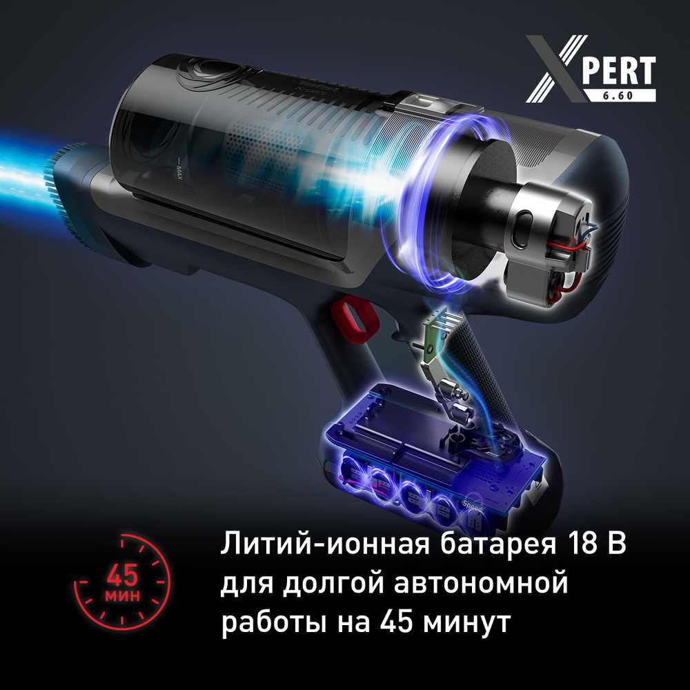Беспроводной пылесос Tefal X-Pert 6.60 TY6838WO
