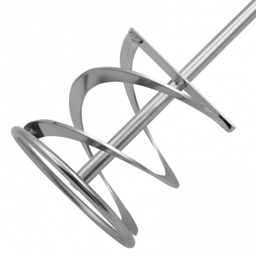 848837 Миксер для красок и штукатурных смесей, 100х600 мм, оцинкованный, хвостовик SDS Plus//Denzel