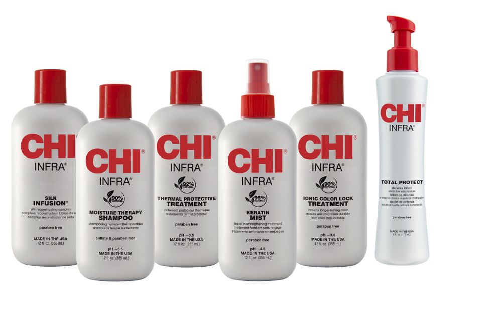 CHI INFRA Keratin Mist Несмываемый кератиновый кондиционер, 355 мл